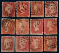 ○1858年红便士邮票一组七百五十余枚
