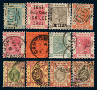 ★○香港早期各种古典邮票、女王像邮票等五百八十余枚