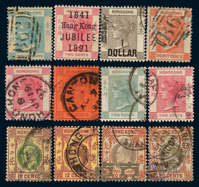 ★○香港早期各种古典邮票、女王像邮票等五百八十余枚 