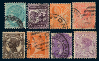 ○二十世纪初英属澳大利亚早期邮票一组五十枚