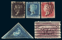 COL 外国早期邮票及实寄封等贴片七页