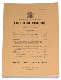 L 1976-2005年英国皇家邮学会会刊《伦敦集邮家》共计三十七期