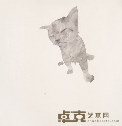 吴雪莲 MIEMIE困了 镜心 64×63cm