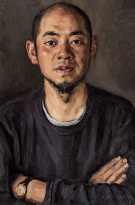 杨飞云 2005年作 男子肖像