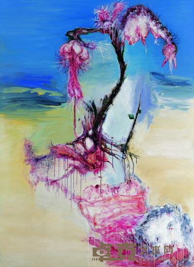 陈春木 2006年作 异地生长NO.5 150×110cm