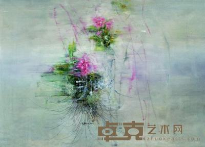 刘炜 2006年作 花系列2 50×70cm