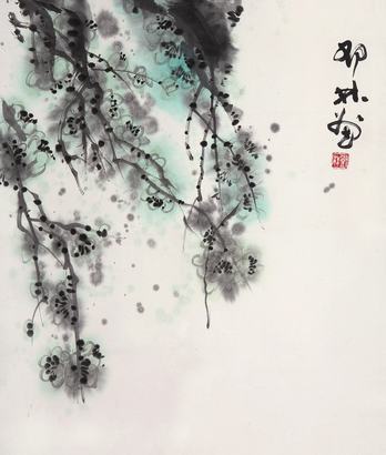 邓林 梅花 立轴