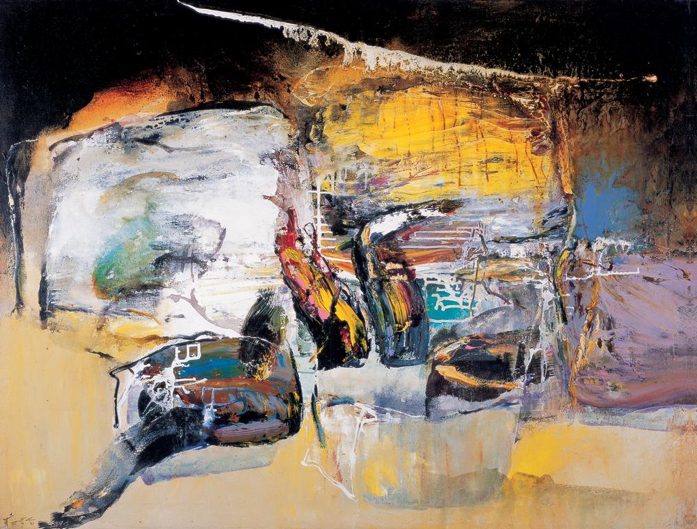 庄喆 1999年作 山的盟誓126×168cm