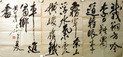 尉天池 1979年作 行书 镜心