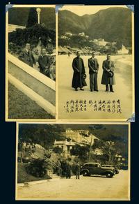 民国时期1939年1月香港浅水湾老照片3张