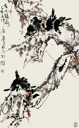 康宁   花鸟