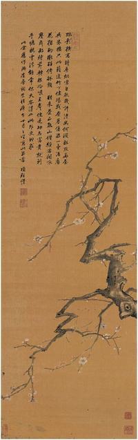 项圣谟（1597～1658）疏影横斜图立轴