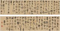 陆应阳（1542～1627）行书五言诗手卷