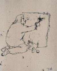 尚扬（b.1942）自画像