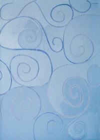 季大纯（b.1968）蓝色螺旋形