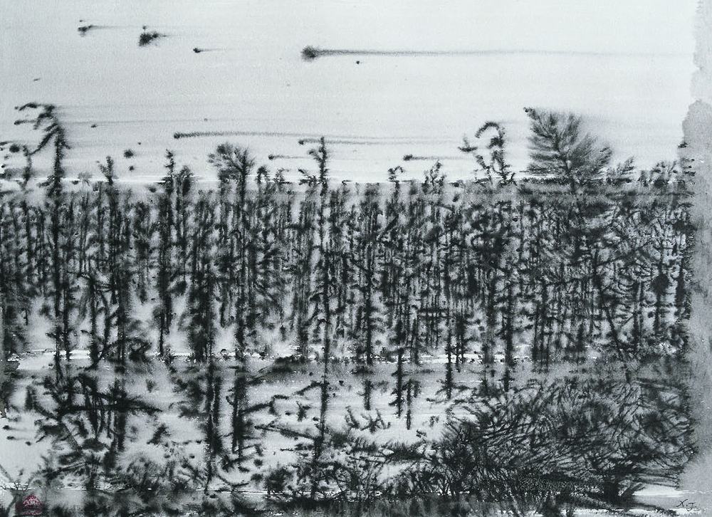 许江（b.1955）风景