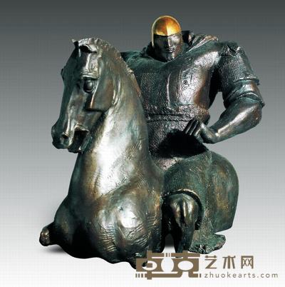 任哲(b.1983)马上英姿版数:1/8 63×50×50cm