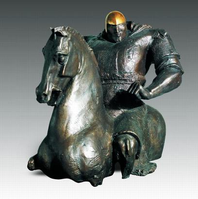 任哲（b.1983）马上英姿版数：1/8