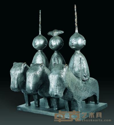 殷小烽（b.1963）嬷嬷版数：2/8 72×55×52cm