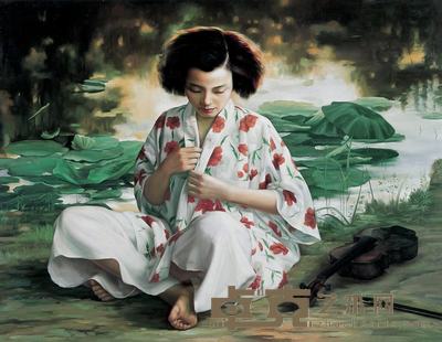 周泉 2007年作 晨曲 92×118cm