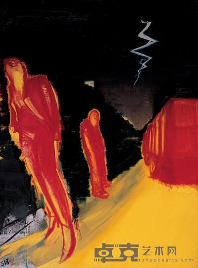 马轲 2007年作 在路上 200×150cm