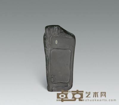 陈伟刚制老坑竹节砚 16×7×1.5cm