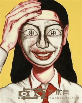 曾凡志 1996年作 Class One Series No. 4 48×38cm