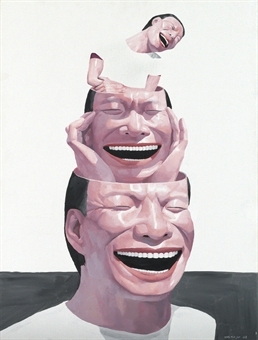 岳敏君 1998年作 Untitled