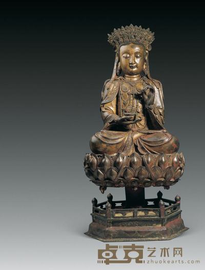 辽/明 药师如来佛 38.5×85cm