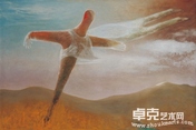 傅庆豊 1992年作 云意