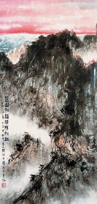夕阳如血