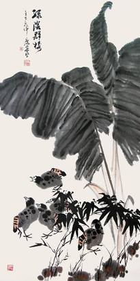 芭蕉鹌鹑