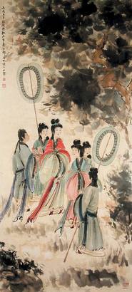 游春图