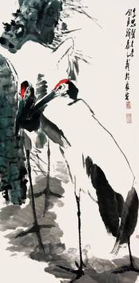 鹤寿图