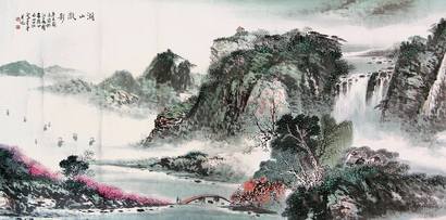 湖山潋影