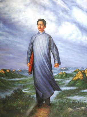 毛主席去安源