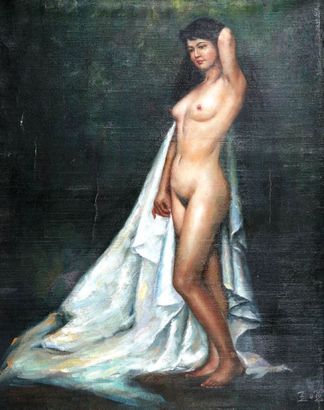 披布女