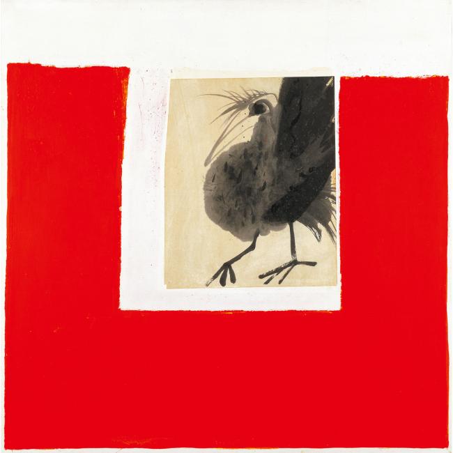 赵春翔 Peacock102×102cm