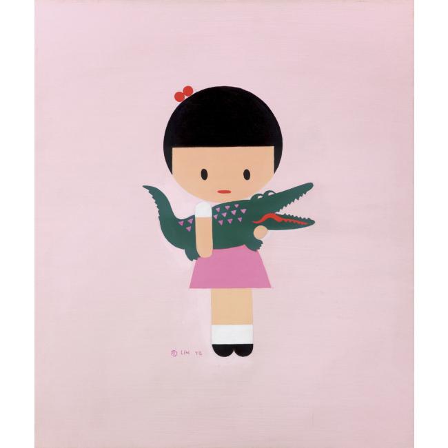 刘野 Young Girl and Lacoste60 X 50cm