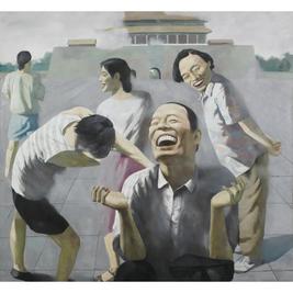 岳敏君 Untitled