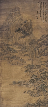 高層雲（1634～1690） 仿大癡山水