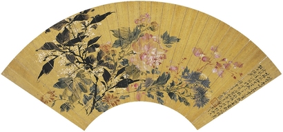 張若靄（1713～1746） 秋艷圖