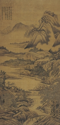 方士庶（1692～1751） 深山隱居圖