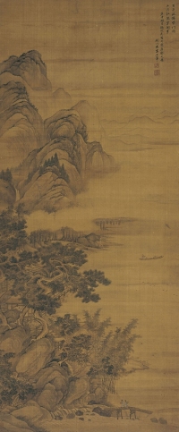 王 翬（1632～1717） 江深草閣圖