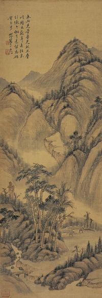 湯貽汾（1778～1853） 仿董其昌筆意圖