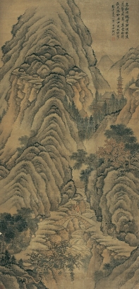 沈 仕（1488～1565） 深山訪友圖