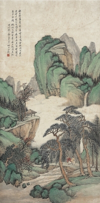 汪 琨（1877～1940） 雲山圖