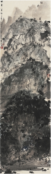 傅抱石（1904～1965） 谿山幽遊圖