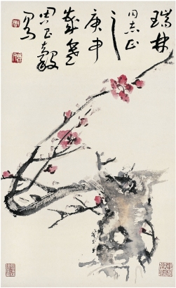 周昌穀（1929～1986） 梅花