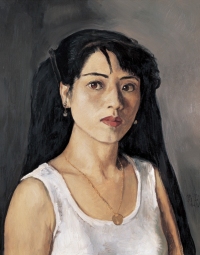 杨飞云 1994年作 女肖像